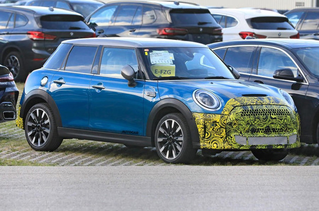 2021款MINI纯电车型谍照曝光 疑似下一代插电混动版车型