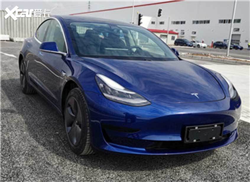 特斯拉Model 3申報(bào)圖 搭磷酸鐵鋰電池