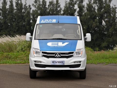 上汽大通 上汽大通MAXUS V80 2019款 EV80纯电动客车加长轴中顶10-14座53kWh
