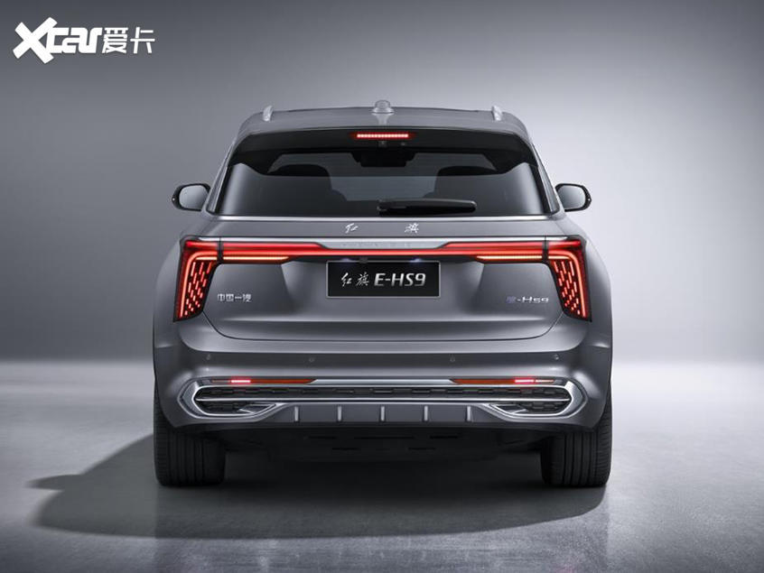 紅旗E-HS9官圖發(fā)布 定位純電動大型SUV