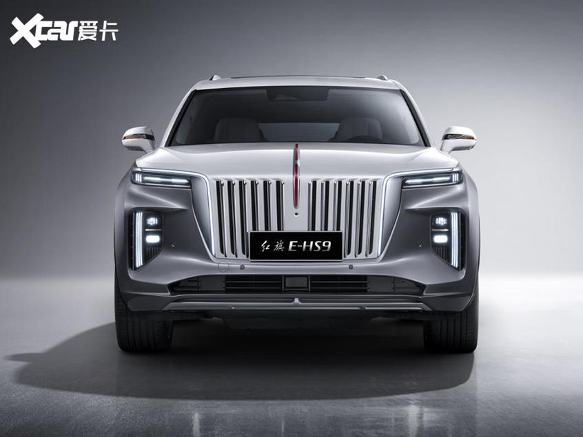 红旗E-HS9官图发布 定位纯电动大型SUV