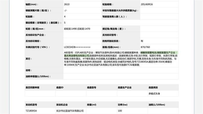 比亚迪，电池，比亚迪e2,比亚迪