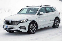 续航可达1000km 大众途锐GTE测试谍照曝光