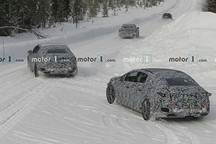 奔馳 EQS 與 EQE 尺寸對比諜照曝光