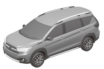 以防“被山寨”？ 铃木全新6座MPV专利图曝光