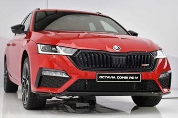 全新斯柯达明锐RS插混版实车曝光 造型运动/搭载1.4T混合动力