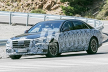 奔驰全新S级插电混动版谍照曝光 纯电续航100km/9月亮相