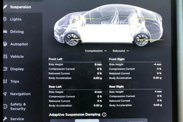 优化空气悬架 特斯拉推2020.32.1系统