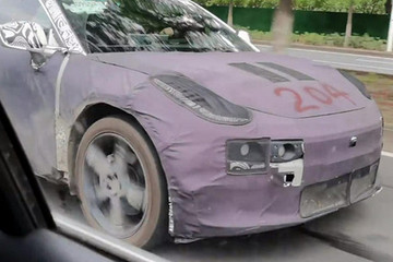 领克DC1E纯电动轿车谍照 北京车展首发