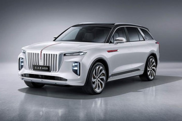 460km和510km可选 曝红旗E-HS9续航信息