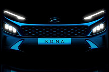 新款现代KONA车型预告图发布 前脸设计变化明显/提供运动版本