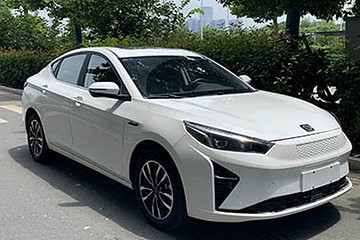 双色车身可选/续航超500km 曝江淮大众电动轿车