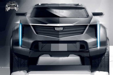 凯迪拉克全新电动SUV设计草图曝光 或与凯雷德同级别