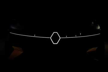 雷诺全新EV概念车最新预告图 明日亮相