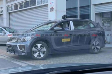 现身中国上海 大众ID.6路试谍照曝光