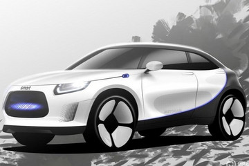 代號(hào)HX11/面向中歐市場(chǎng) smart純電SUV最新消息曝光