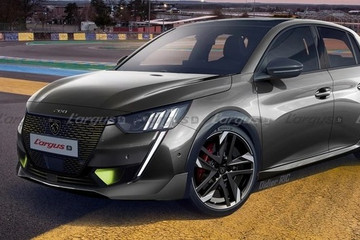 标致e-208 PSE渲染图曝光 或将于2023年亮相