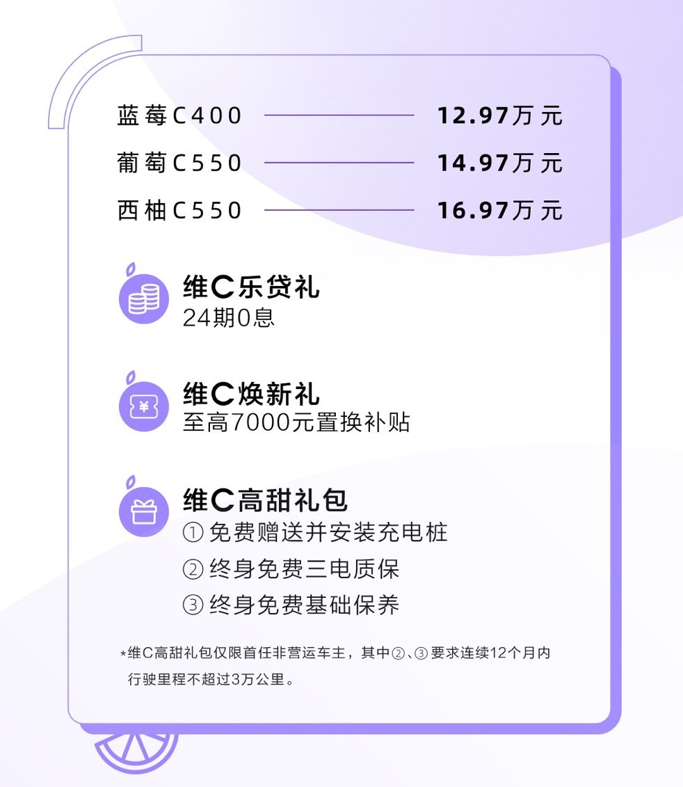 Новая Geometry C более экономична и стоит от 129 700 юаней.