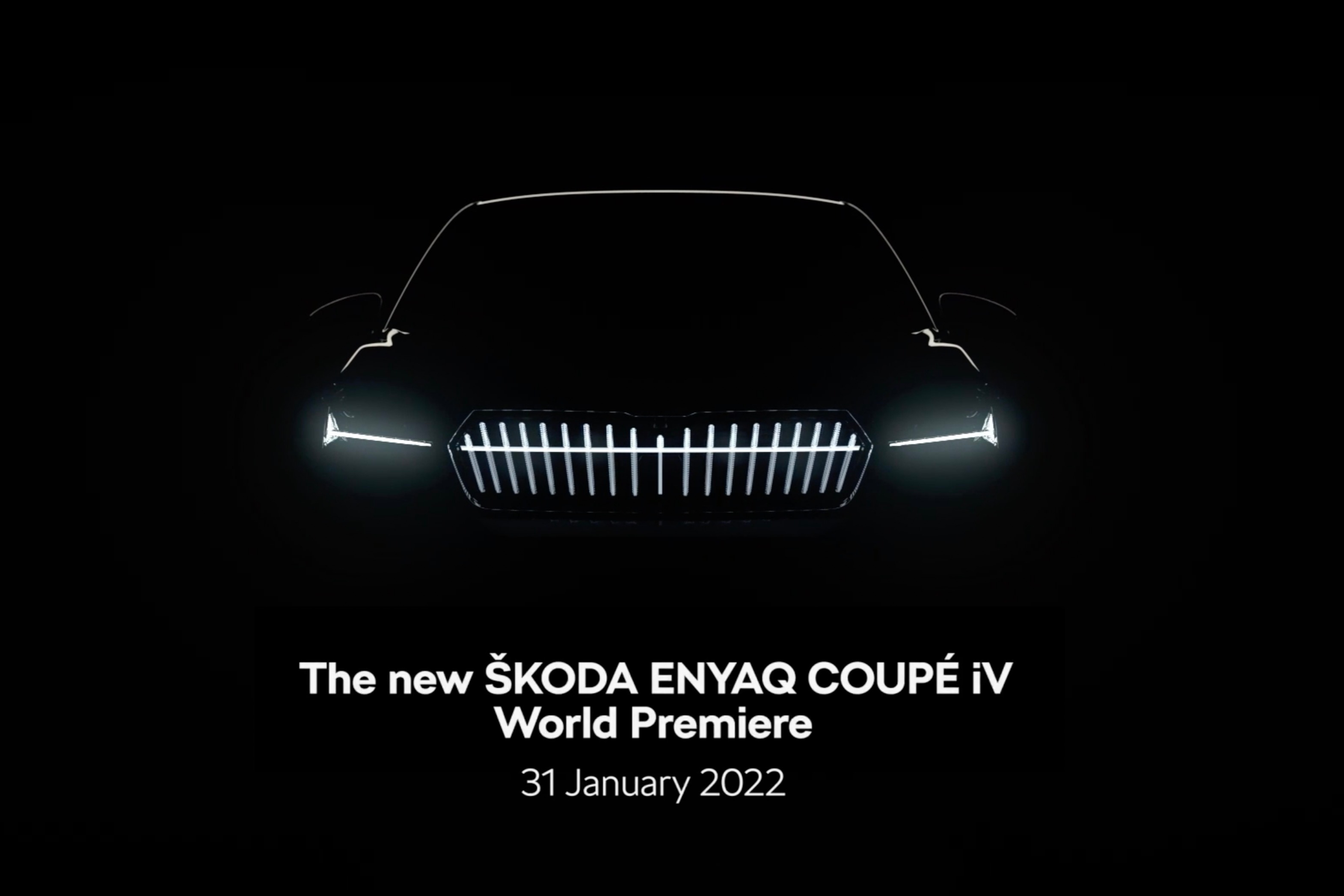 斯柯达ENYAQ COUPE iV如期而至本月31号正式发布