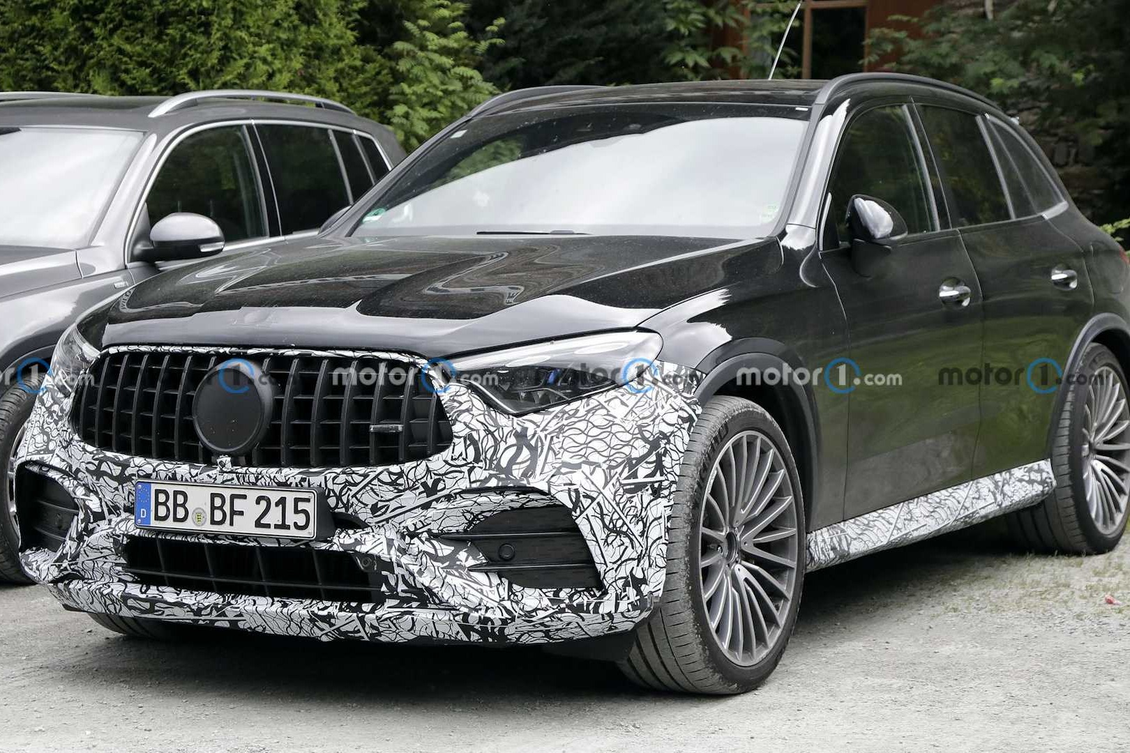 梅赛德斯-AMG GLC 63谍照曝光，将搭载2.0T插混动力