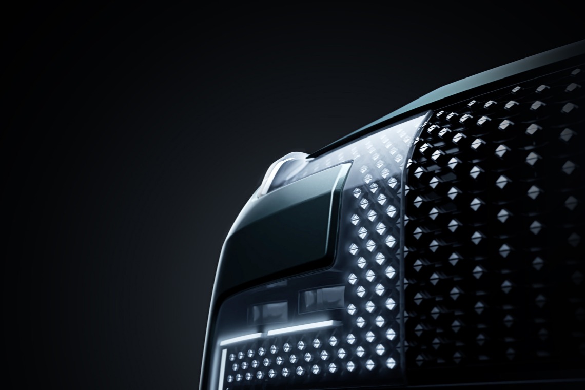 仰望首款车型开始“挤牙膏式”公布外观，最先公布的是灯光细节