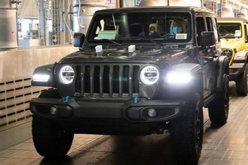 JEEP牧馬人4xe車型正式下線 預計2021年上市開售