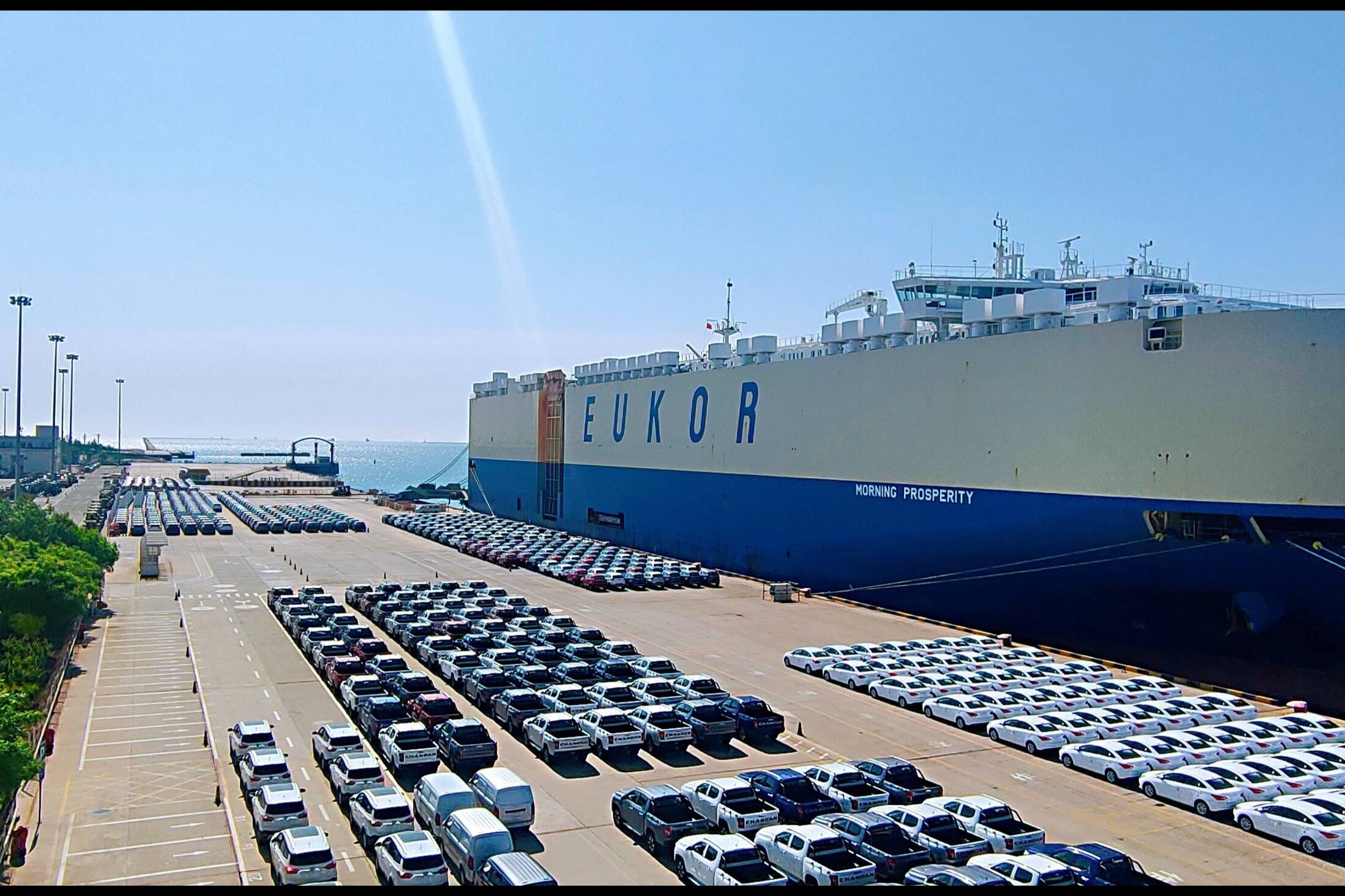 一季度，中国汽车出口位居全球首位