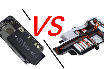 听说都喜欢把手机锂电池和电动汽车电池作比较，那么今天真的来比一比？