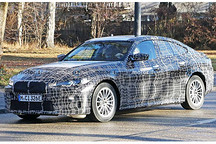 宝马i4 M原型测试车谍照曝光 预计明年亮相