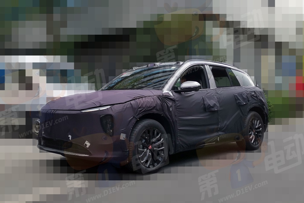 谍照 | 新款蔚来ES8来啦！NT2.0平台重新武装的866战力如何？