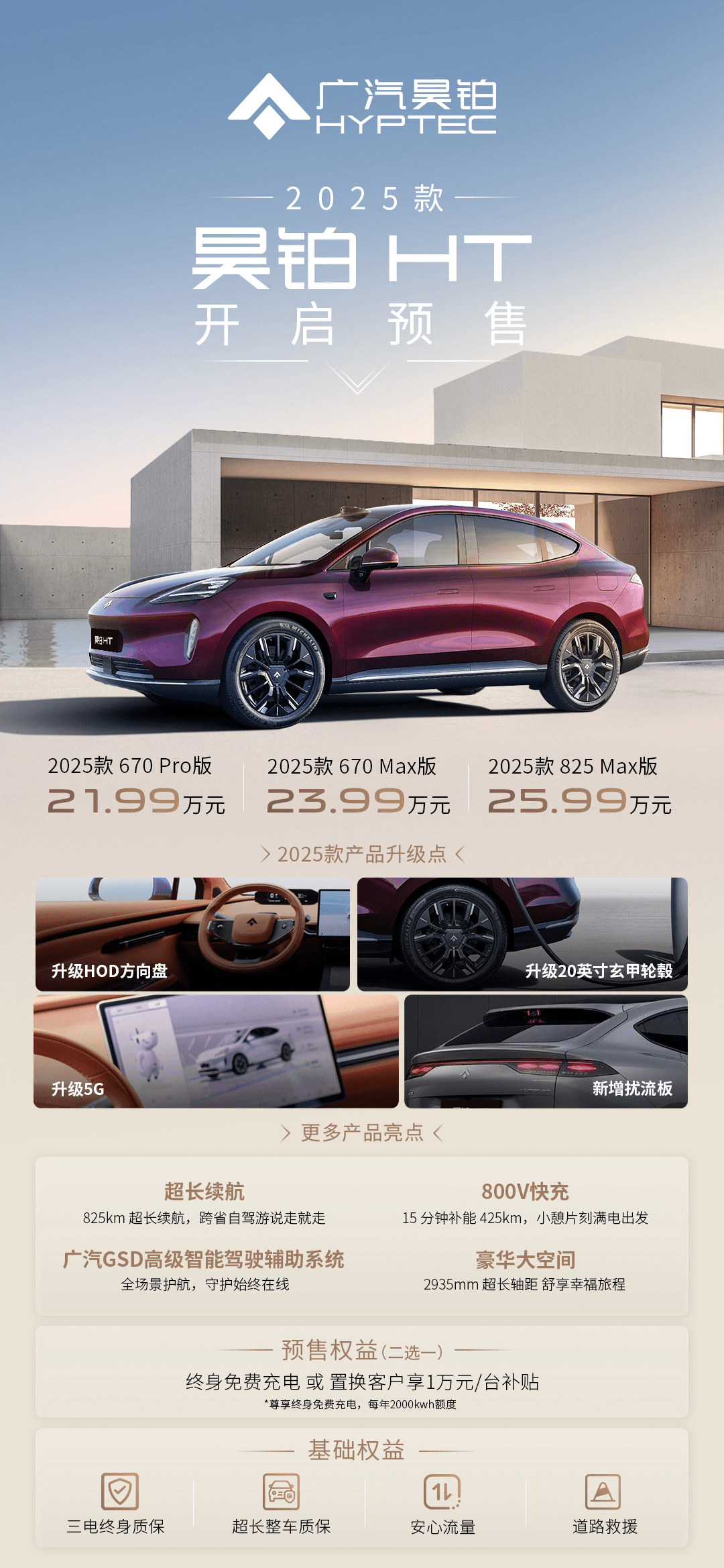 广汽昊铂HT/GT 2025款开启预售，四大产品升级带来豪华进阶