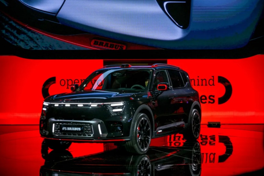 smart #5 BRABUS超能版已到店，你的第一臺BRABUS來了！
