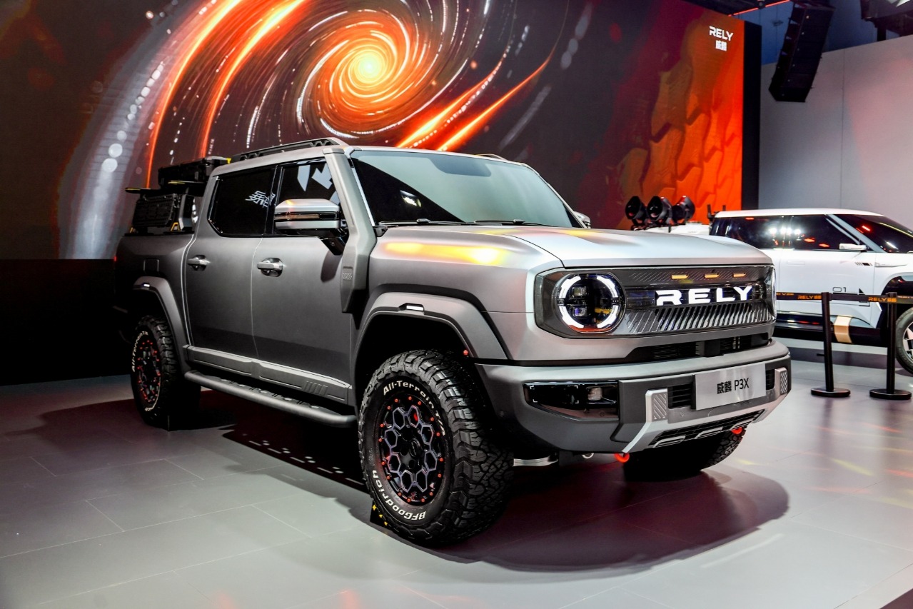 开创智能混动皮卡新物种！奇瑞威麟P3X成都车展全球首秀