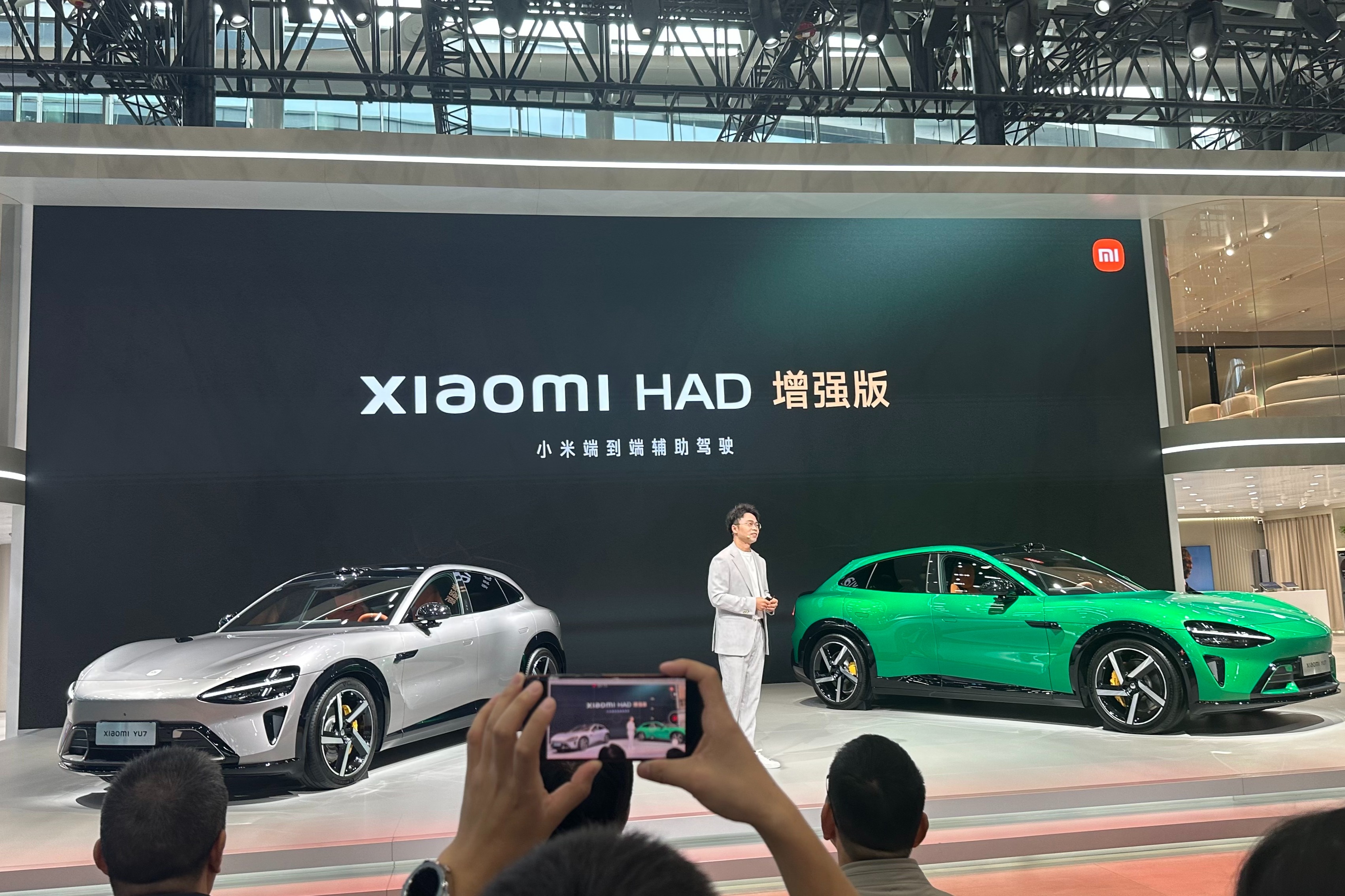 Xiaomi HAD 增强版广州车展正式发布，「强化学习+世界模型」重塑行车安心感