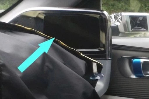 配备虚拟后视镜 现代IONIQ 6内饰谍照曝光