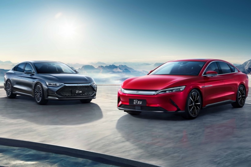 双料冠军 比亚迪汉EV、汉DM均获国产品牌新能源中大型轿车1年保值率第一