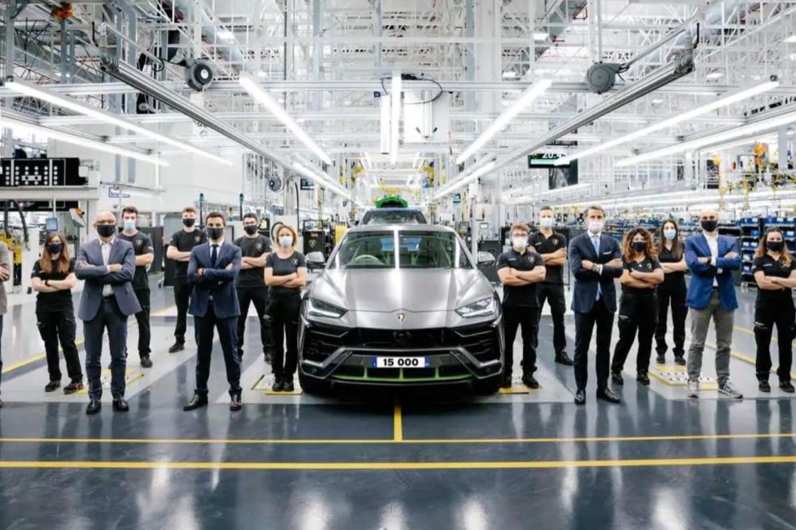 兰博基尼Urus达成产量里程碑 改款车型或将搭载插电混动系统