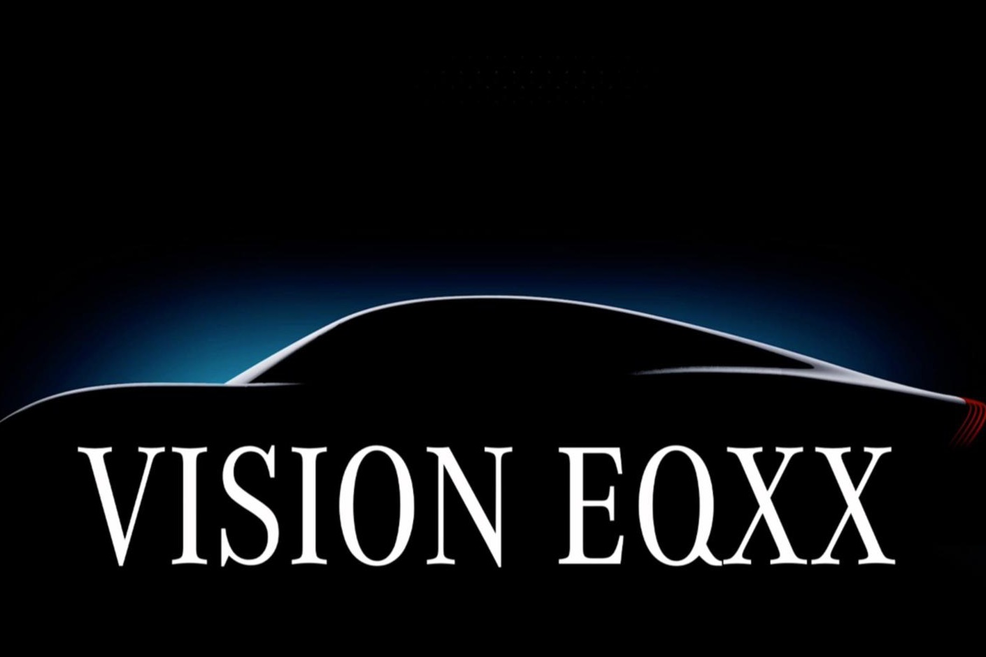 满电续航可北京开到上海 奔驰Vision EQXX预告图发布