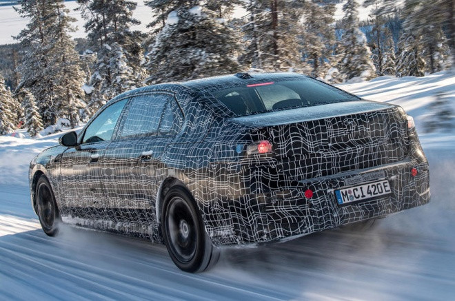 BMW i7首套測(cè)試官圖曝光 將搭載第五代eDrive動(dòng)力系統(tǒng)