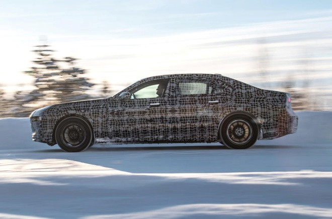 BMW i7首套測(cè)試官圖曝光 將搭載第五代eDrive動(dòng)力系統(tǒng)
