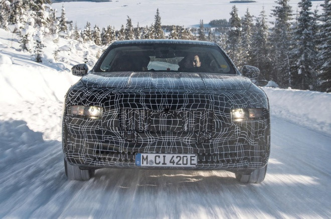 BMW i7首套測(cè)試官圖曝光 將搭載第五代eDrive動(dòng)力系統(tǒng)