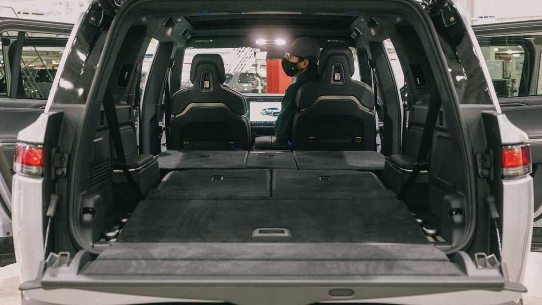 The first production Rivian R1S