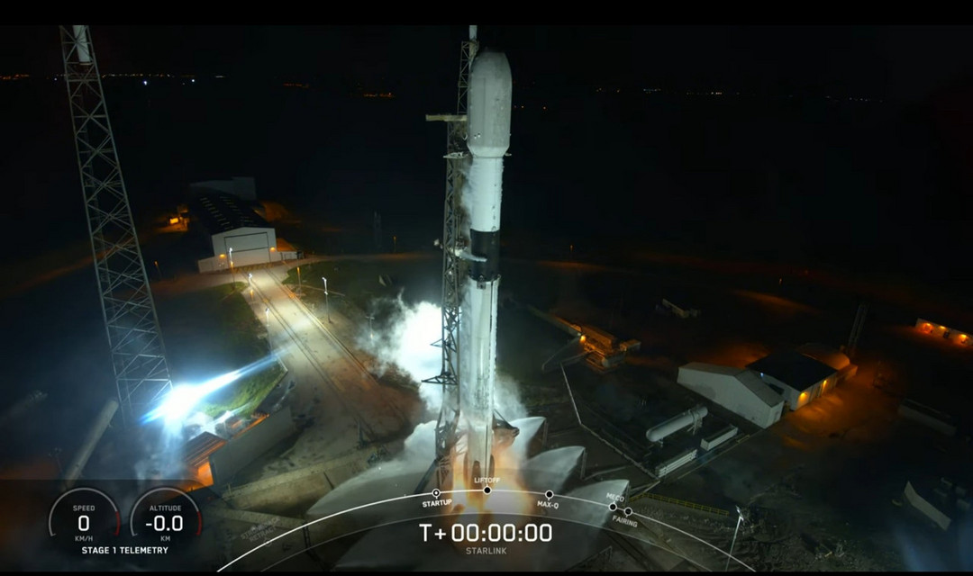 SpaceX Starlink任务标志着“有史以来在可回收的猎鹰9号轨道上以16.7公吨的速度运行的有效载荷质量最高”