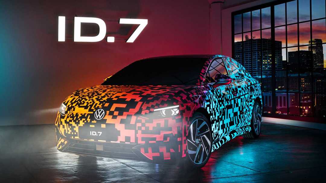 Volkswagen ID.7 дебютирует во втором квартале этого года.