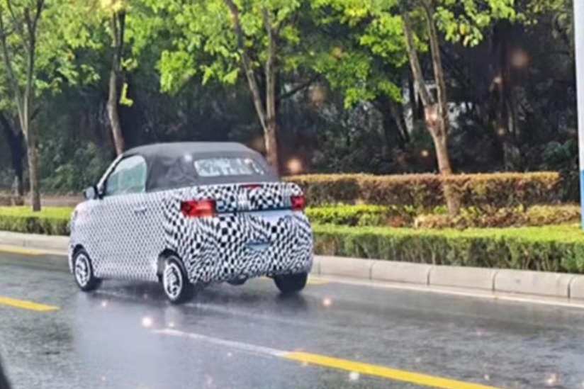 五菱宏光MINIEV敞篷版量产谍照  新车将于2022年正式上市