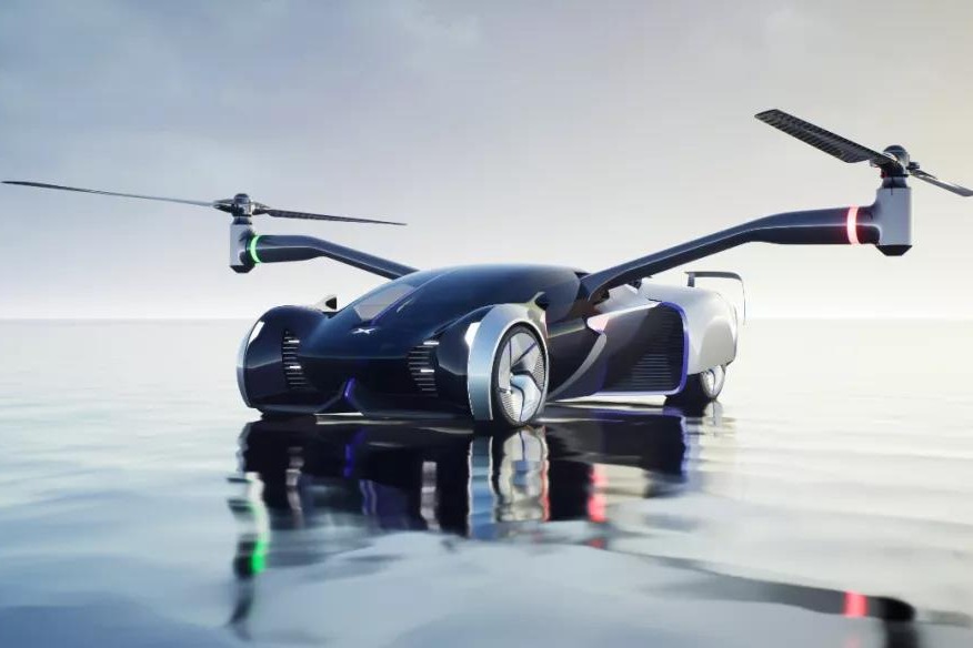 小鹏汇天第六代飞行汽车设计图发布  目标将于2024年实现量产
