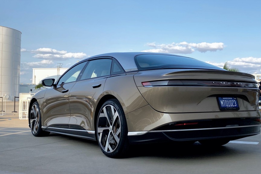 北美首款激光雷达量产车  Lucid Air Dream 版正式交付