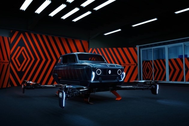 雷诺发布飞行汽车AIR4 2022年澳门展示