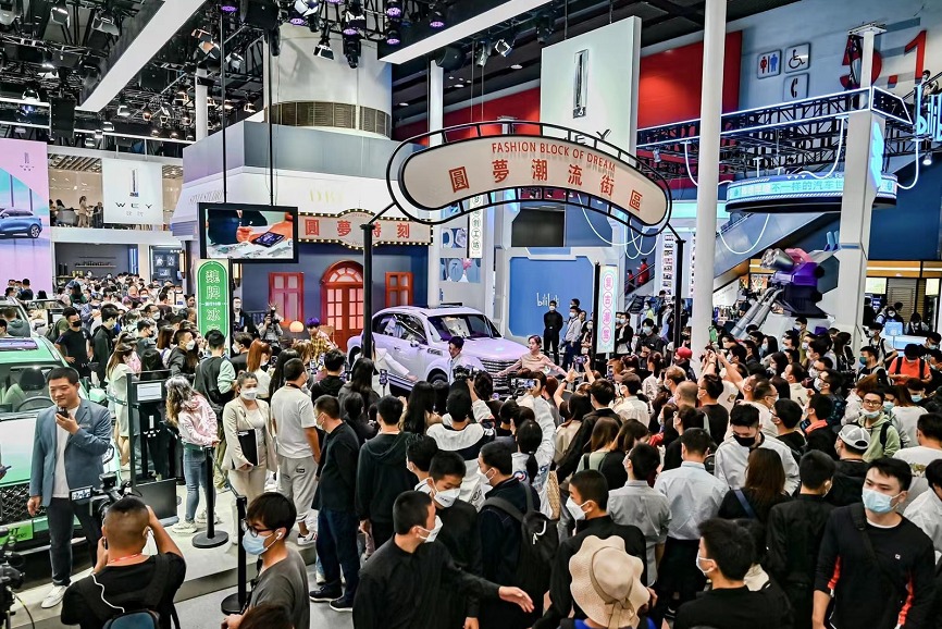 魏牌全面转型新能源 多款新品齐亮相成广州车展人气王