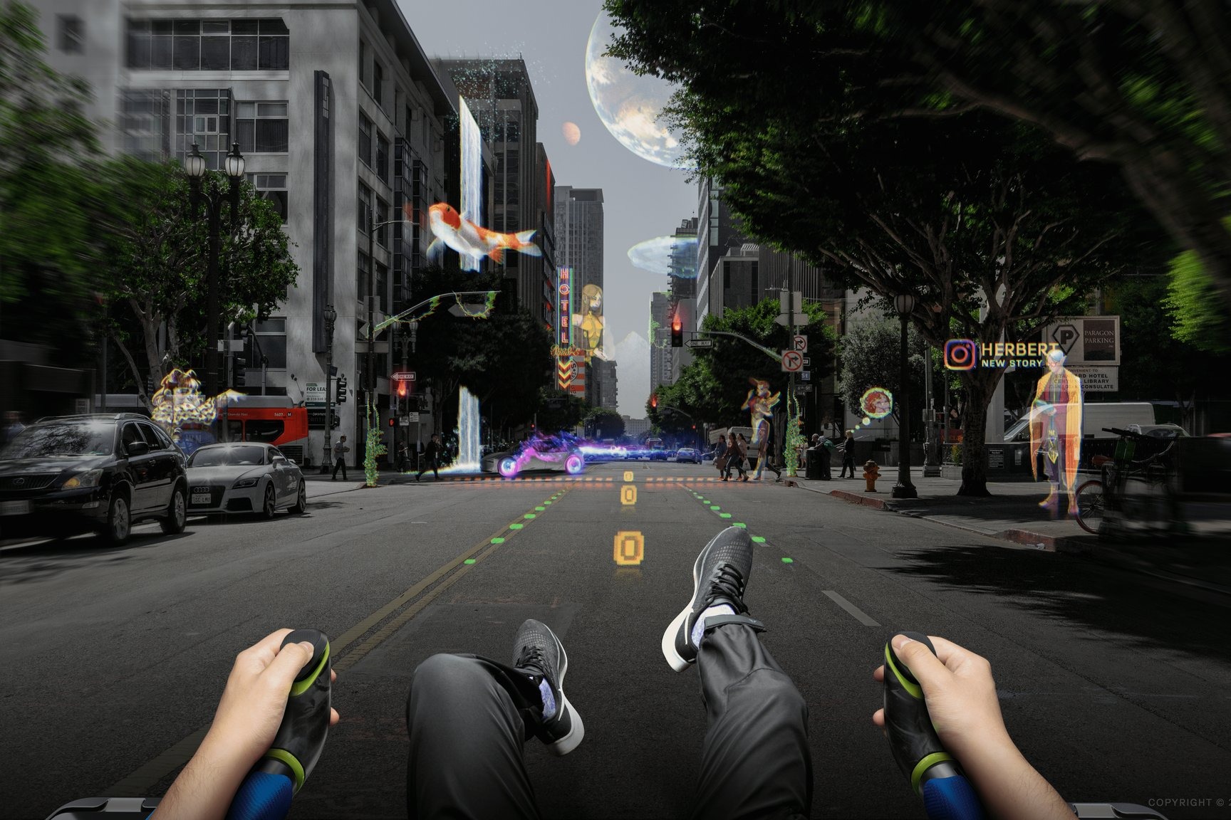 WayRay纯电动概念车  拥有AR显示器